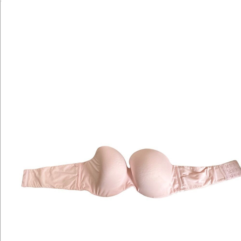 Victoria’s Secret Strapless Body By Victoria Lined Strapless Bra 34D Pink